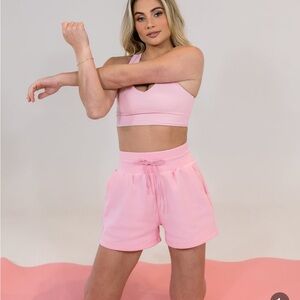 Salt Project Baby Pink Lounge Shorts